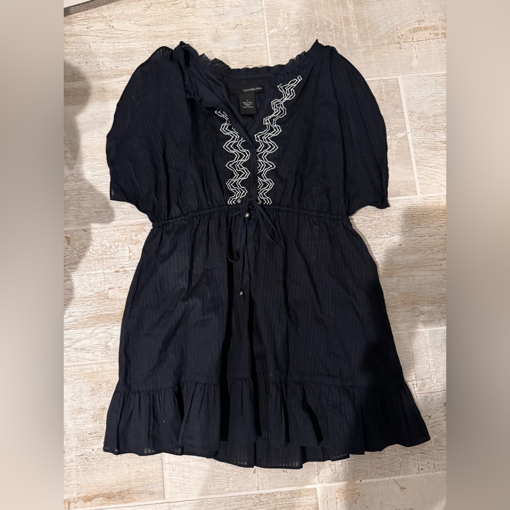 Calvin Klein Navy Blue Tunic